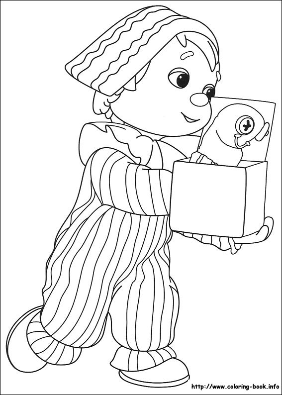 Andy Pandy coloring picture